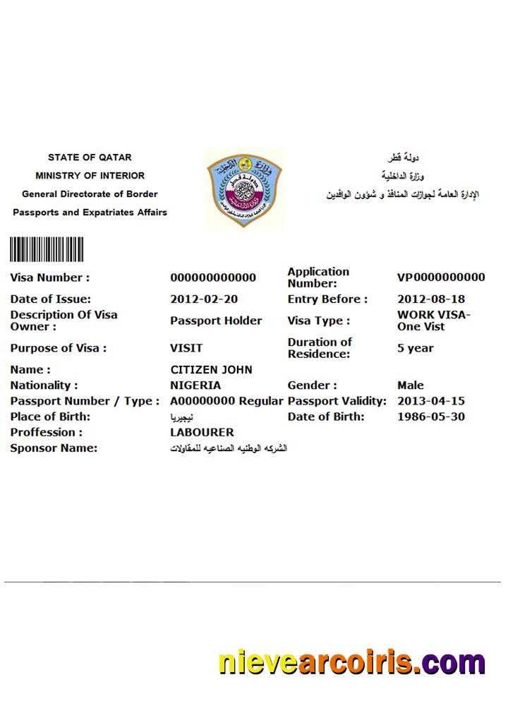 QATAR e-visa